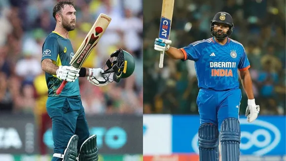 Maxwell smashes fifth T20I ton, equals Rohit Sharma's historic feat