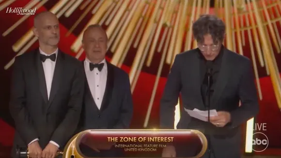 'The Zone of Interest' wins Oscar award for best international film