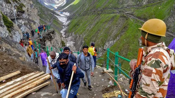 Nearly 29 CCTV cameamarnathras, 4 body scanners to be installed at Amarnath base camp as security measure
