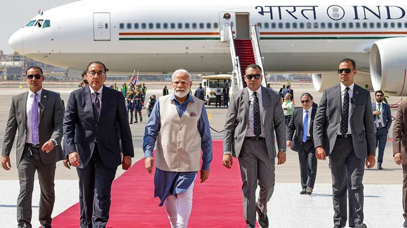 PM Modi meets thought leaders in Egypt