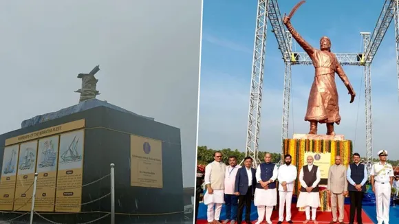 Shivaji Maharaj Statue collapses in Sindhudurg