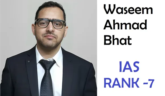 UPSC exam results: Waseem Ahmad Bhat from J&K's Anantnag secures 7th rank