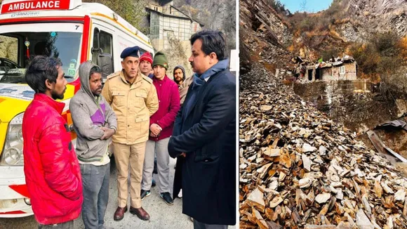 Two labourers killed in landslide near Shimla