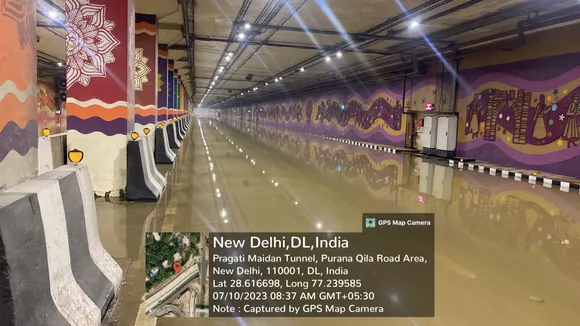 Delhi rains: Pragati Maidan tunnel closed for traffic due to waterlogging