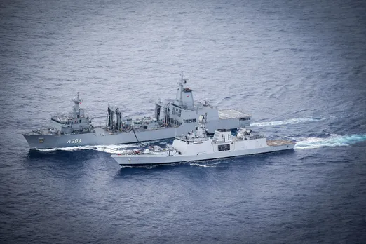 Indian Navy enhanced presence of ships, aerial surveillance in central Arabian Sea: Govt