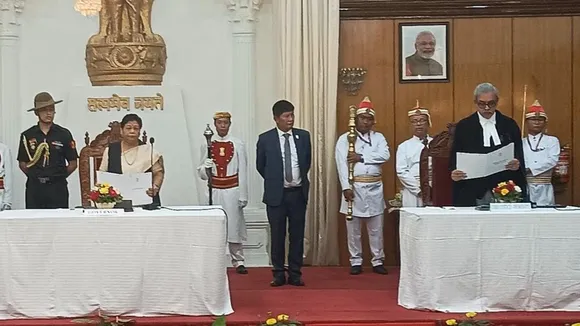 Siddharth Mridul sworn in as Chief Justice of Manipur High Court