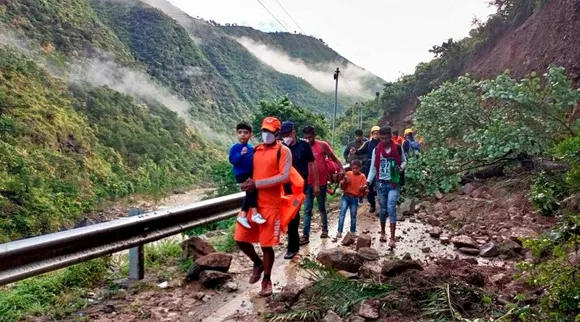 Heavy monsoon rain lashes Uttarakhand, CM urges Char Dham yatris to exercise caution