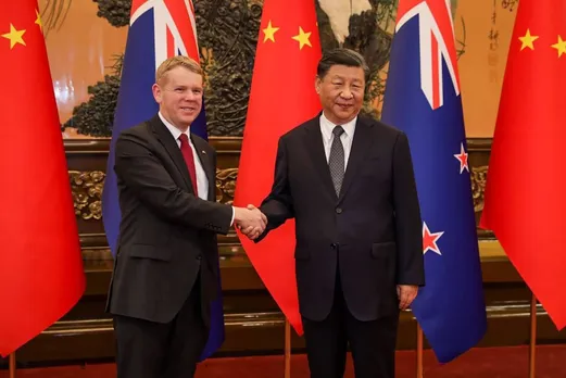 New Zealand PM Chris Hipkins visits China to boost economic ties