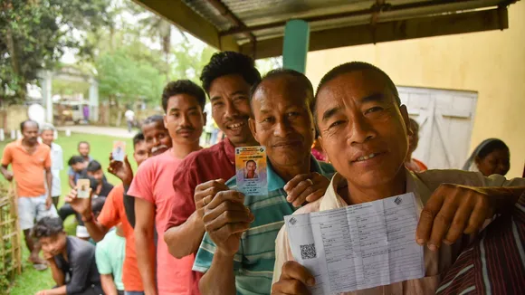5 Lok Sabha seats in Assam record voter turnout of 11.15%