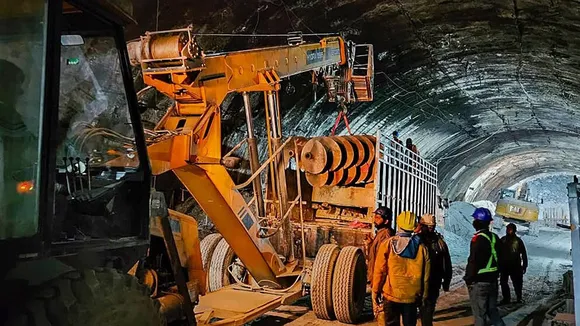 Uttarkashi tunnel collapse: Drilling to create passage for trapped workers to resume soon, say officials