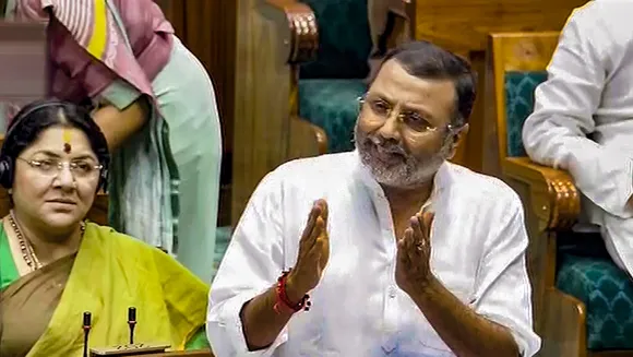 Women's reservation bill: Nishikant Dubey criticises Cong; says party playing politics