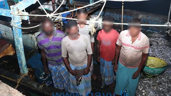 22 Indian fishermen arrested by Sri Lankan Navy