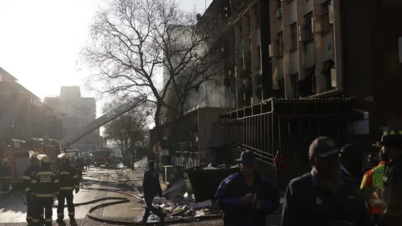 At least 73 people killed in fire in multi-storey building in Johannesburg