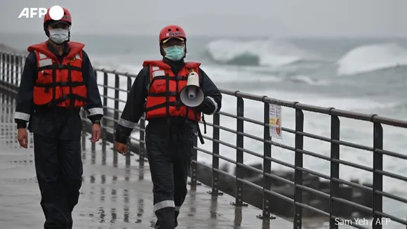 Taiwan braces for landfall of Typhoon Haikui; island faces lockdown