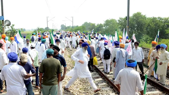 Farmers' protest: Train movement hit; some farmers block Chandigarh-Ambala NH