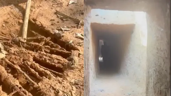 Chhattisgarh: 70-metre-long tunnel made by Naxals uncovered in Bastar