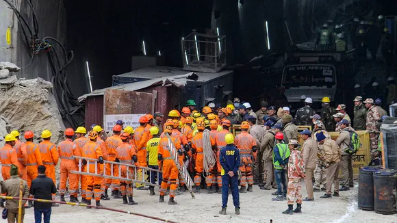 Rescuers 'close' to breaking through Silkyara tunnel rubble, end of workers' ordeal nears