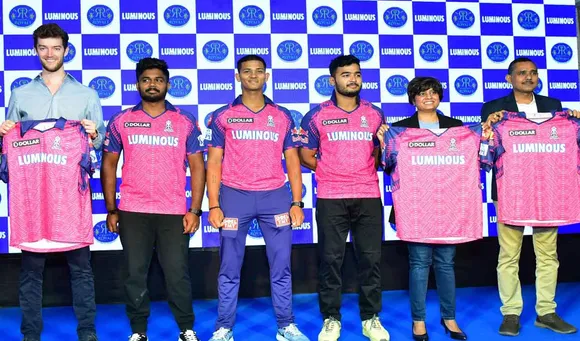 Rajasthan Royals extend title sponsorship deal with Luminous ahead of IPL 2024