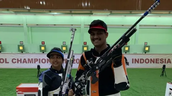 Shooting: Rudrankksh, Mehuli combine to win gold in Asian Olympic Qualifiers