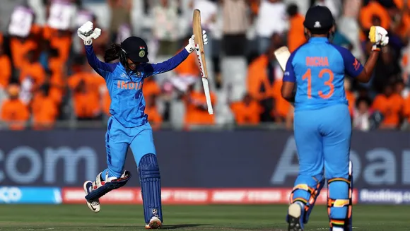 Jemimah stars in India's 7-wicket win over Pakistan in Women's T20 WC