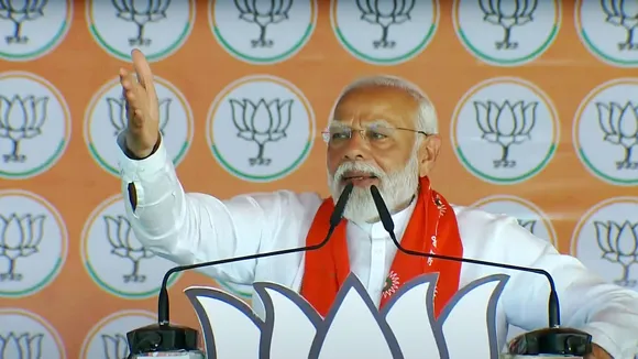 SP, Cong work only to benefit their families, vote banks: PM Modi in UP's Etawah