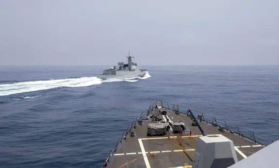 US releases video showing close-call in Taiwan Strait with Chinese destroyer