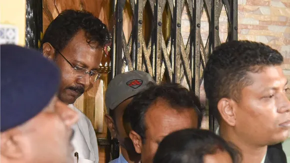 Sandip Ghosh, former principal of RG Kar Medical College and Hospital, in Kolkata, Sunday, Aug. 25, 2024.