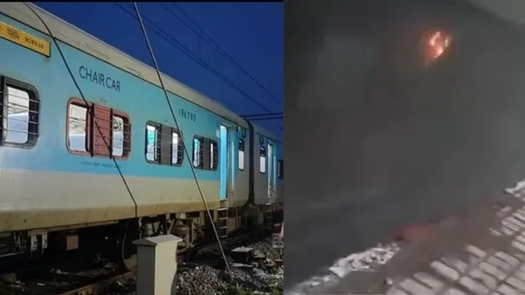 Minor fire breaks out in one coach of Bhubaneswar-Howrah Jan Shatabdi Express at Cuttack station