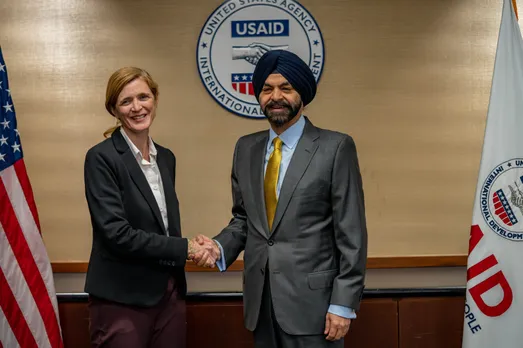 USAID Administrator Samantha Power meets World Bank President Ajay Banga; discusses climate finance, financial support to Ukraine