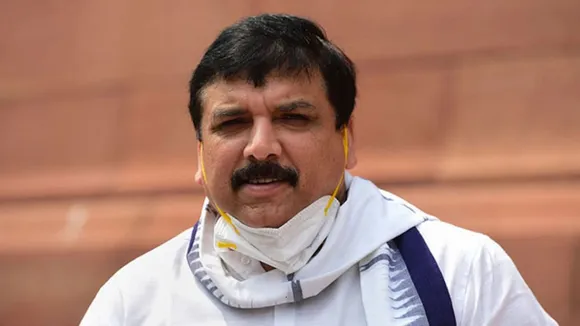 Excise policy case: Judge sends Sanjay Singh to jail till Oct 27, asks him to not give speech inside court