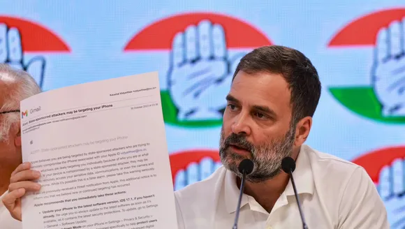 Govt indulging in distraction politics, panic on Adani issue: Rahul Gandhi on Apple alert