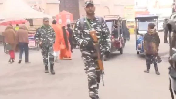 Gyanvapi row: Police flag marche in Varanasi ahead of Friday namaz