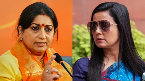 Where are your priorities, madam: Mahua Moitra hits out at Smriti Irani over 'flying kiss' row