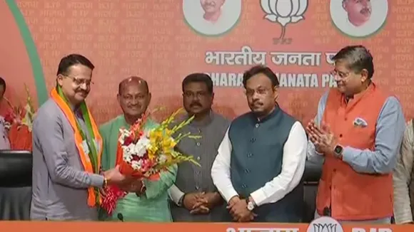 Six-time Cuttack MP Bhartruhari Mahtab joins BJP days after quitting BJD