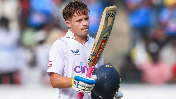 Ollie Pope's 196 take England to 420 at lunch on Day 4; India need 231 to win first Test