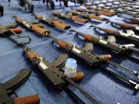 35 weapons, warlike stores recovered by security forces during combing operations in Manipur