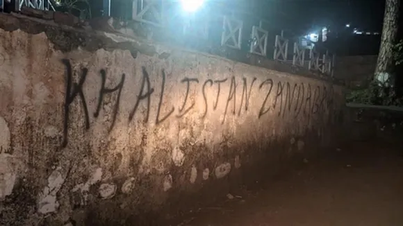 'Khalistan Zindabad' slogans on govt building in Dharamsala, case registered