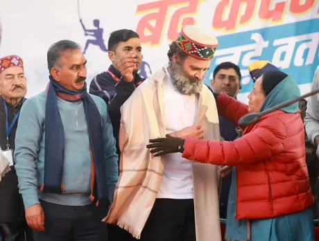 Rahul Gandhi-led 'Bharat Jodo Yatra' enters Himachal Pradesh