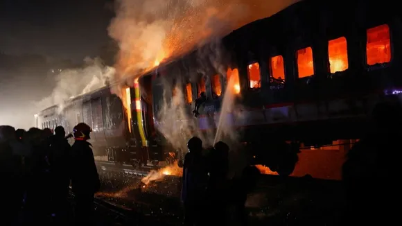 Bangladesh's Opposition calls train fire 'sabotage', demands UN probe