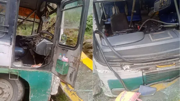 56 injured as roadways bus rams into hill in Himachal's Rohru