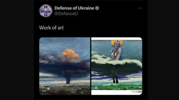 Ukraine's defence ministry deletes tweet depicting Goddess Kali following outrage
