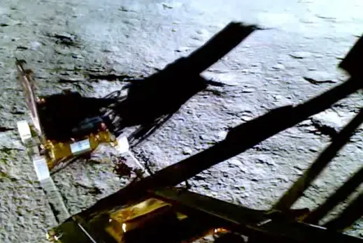 ISRO releases video of rover 'Pragyan' rolling down to lunar surface