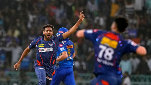 LSG move closer to play-off berth with 5-run win over Mumbai Indians