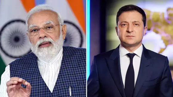 India supports all efforts for early, peaceful resolution to Ukraine conflict: Modi to Zelenskyy