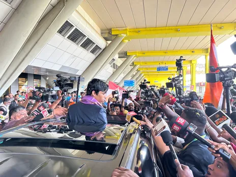 R Praggnanandhaa arrives to hero’s welcome at Chennai airport