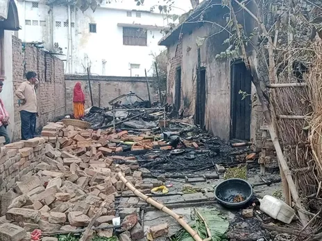 Four minor girls charred to death in Muzaffarpur slum fire