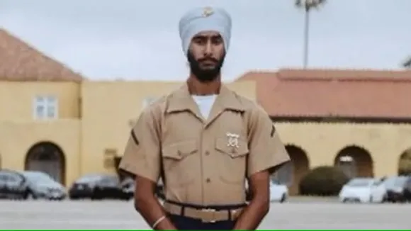 Sikh recruit graduates from elite US Marine Corps with turban, beard