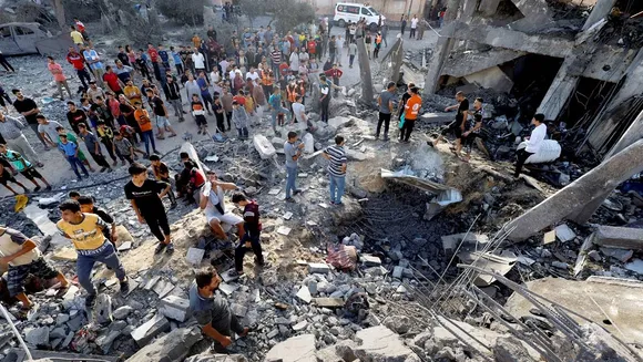 Lack of crater at Gaza hospital blast site proves it wasn’t Israeli strike: Israel Defence Forces