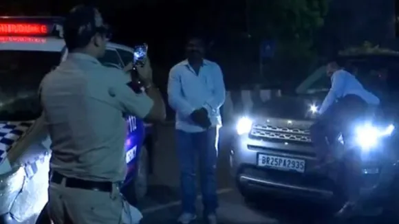 Man driven on bonnet of luxury car for 3 km in Delhi’s Ashram