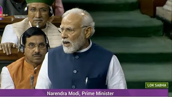 Party bigger than country for Opposition: PM Modi in Lok Sabha